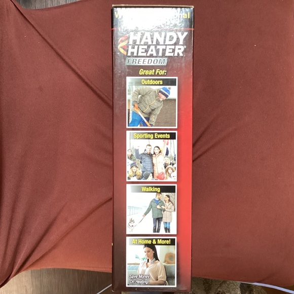 As Seen On TV Handy Heater Freedom wearable personal heater New in box - Picture 6 of 8